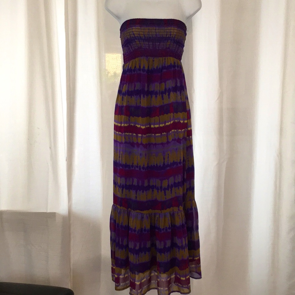 Long sleeveless sun dress